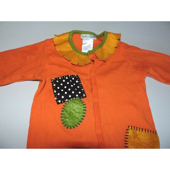 Babyworks Other - Babyworks Scarecrow Outfit Halloween Baby Costume Bodysuit Pumpkin Patch Photo